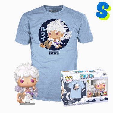 Funko pop! tee - luffy gear five + shirt - maat s