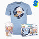 Funko pop! tee - luffy gear five + shirt - maat s