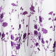 Differnz douchegordijn folia â€“ 180 x 200 cm â€“ verzwaard â€“ 100% polyester â€“ wit violet