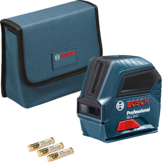 Bosch professional gll 2-10 kruislijnlaser rood - 0601063l00