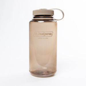 Nalgene - wide mouth bottle - drinkfles - waterfles - lekvrij - 1000ml - bpa free - sustain - mocha