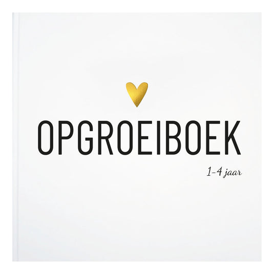 Lifestyle2love opgroeiboek - invulboek voor kind 1 tot 4 jaar - mijlpalenboek bewaarboek -
