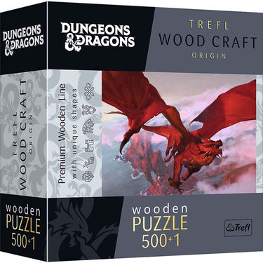 Trefl puzzel ancient red dragon - dungeons dragons fantasy 500 stukjes.