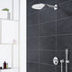 Grohe rainshower 310 smartactive hoofddoucheset - 31 cm hoofddouche - 2 stralen - chroom