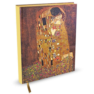 Peter pauper oversize notitieboek - the kiss - met leeslint - 18x23 cm