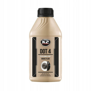 K2 turbo serie - dot 4 remvloeistof - 0,5l - volledig synthetisch - voor auto's met abs esp