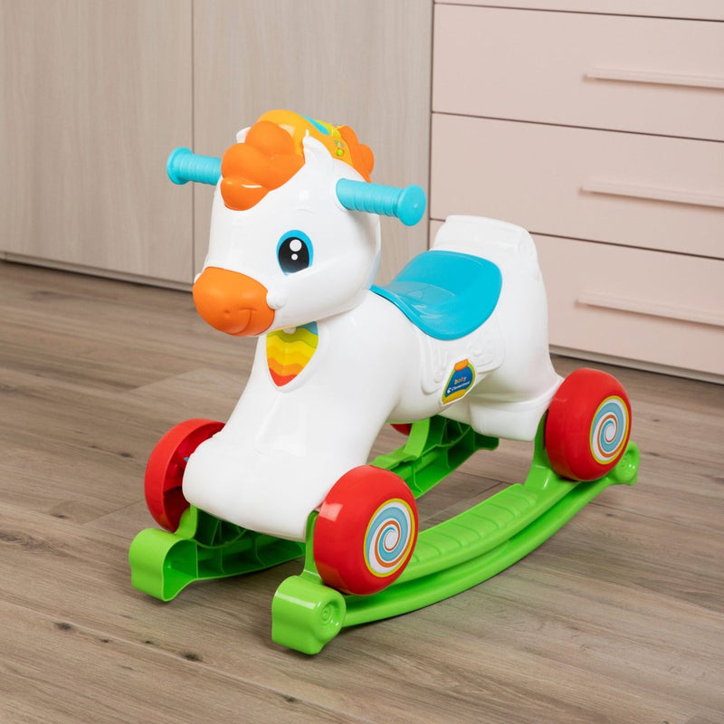 Afbeelding laden in galerijviewer, Clementoni baby - rocky het hobbelpaardje 3in1
