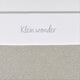 Meyco baby klein wonder ledikant laken - greige - 100x150cm - 0.3 tog