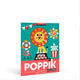 Poppik sticker poster voor kinderen - [ - my poster] circus - vanaf 3 jaar