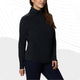 Columbia glacial™ iv 1 2 zip fleece trui - fleecetrui met halve rits - outdoortrui dames - zwart - maat s