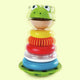Hape stapelfrosch kikker - houten stapelringen peuter speelgoed 12m+