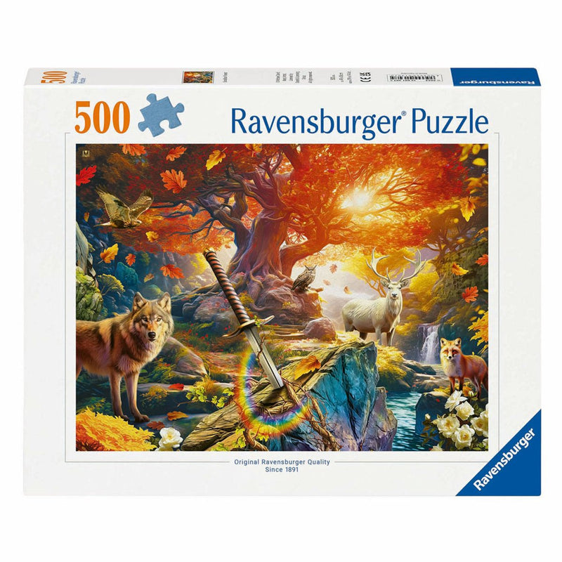 Chargez l'image dans la visionneuse de la galerie, Ravensburger legpuzzel het bos van excalibur, 500st.
