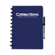 Correctbook a4 uitwisbaar notitieboek – herbruikbaar schrift – midnight blue – blanco – inclusief pen wisdoekje – aanvulbaar met extra pagina’s