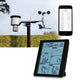 Alecto ws5200 - professioneel wifi weerstation met buitensensor - app besturing - 6-in-1