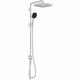 Grohe vitalio comfort 250 douchesysteem - met omstelling - zonder thermostaatkraan - waterbesparend - chroom