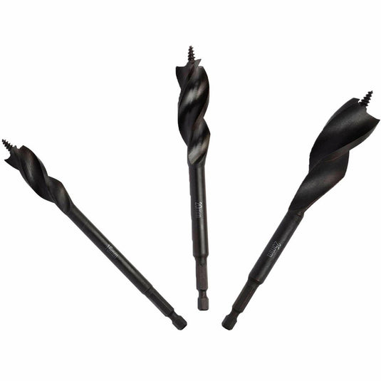 Dewalt dt90237 speedboor tri flute extreme™™ 3-delige set 152mm (16,20,25mm)
