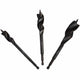 Dewalt dt90237 speedboor tri flute extreme™™ 3-delige set 152mm (16,20,25mm)
