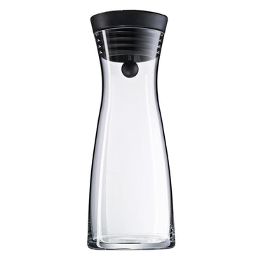 Wmf basic - waterkaraf - 0,75l - zwart - druppelvrij - elegant design