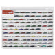 Herpa vitrine voor personenauto's (wit)