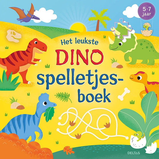 Deltas het leukste dino spelletjesboek