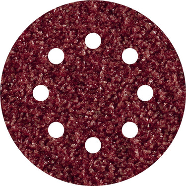 Wolfcraft - schuurpapier korrel 40 – 115mm – 25 stuks – voor schuurmachines – klittenbandbevestiging - 2269100