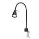 Briloner tuso - wandlampe - bedlampe - incl. warm wit licht 3.000 k - gu10 - zwart - metaal - 40.3 x 21.7 x 5.8 cm
