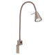 Briloner tuso - wandlampe - bedlampe - incl. warm wit licht 3.000 k - gu10 - mat nikkel - metaal - 40.3 x 21.7 x 5.8 cm