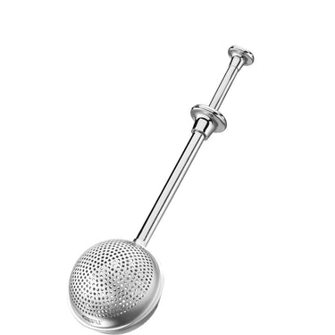 Gefu t-ball thee-ei voor losse thee – rvs theefilter met handgreep – theelepel en filter in één