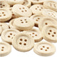 Creativ company cc houten knopen 23 mm 30 stuks