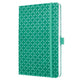 Sigel notitieboek jolie - flair - a5 - hardcover - 174 pagina's - gelinieerd - 80 grams papier - mint green - si-jn133