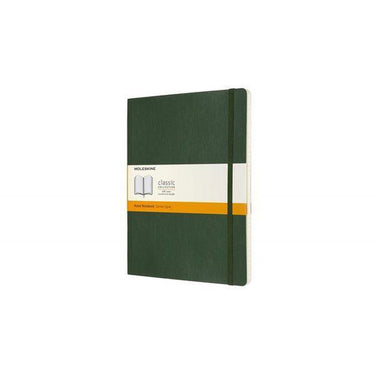 Moleskine classic notitieboek - extra large - softcover - gelinieerd - mirte groen