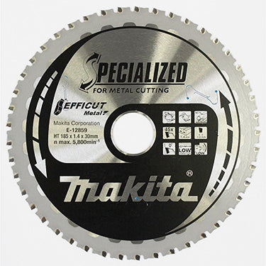 Makita cirkelzaagblad voor staal | efficut | ø 185mm asgat 30mm 45t - e-12859