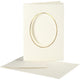 Creativ company https: www.cchobby.nl passepartout-kaarten-ovaal-met-gouden-rand-afmeting-kaart-10-5x15-cm-afmeting-envelop-11-5x16-5-cm-off-white-10-set-1-doos