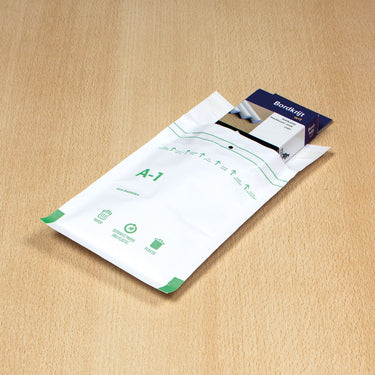 Raadhuis luchtkussenenvelop - 120x175mm - a11 - met plakstrip - wit - 200 stuks - rd-306611