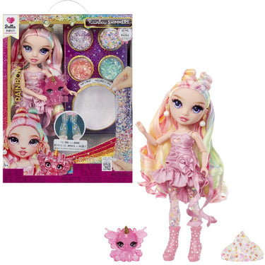 Mga entertainment rainbow high glitters met slijm modepop - bella
