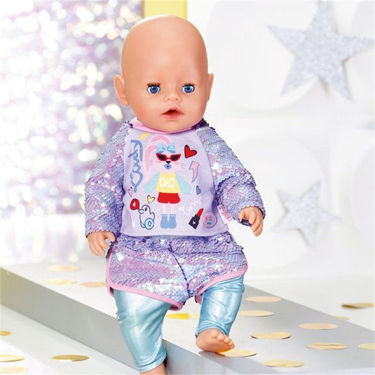 Baby born lady chic outfit 3-delig assorti