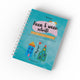 Stoere stappen heen weer schrift