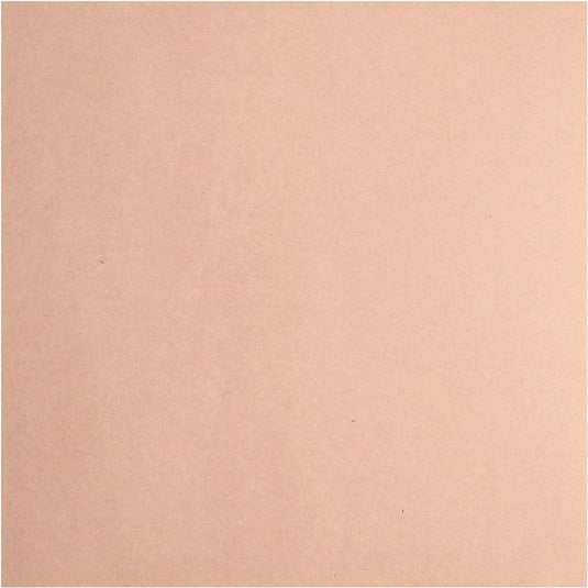 Vaessen creative cardstock 30,5 x 30,5 cm - kraft - 100 vellen - glad - 200g