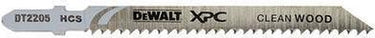 Dewalt dt2216-qz - hout bewerken jigsaw bladen - 82x2mm - t-schacht - 5 stuks