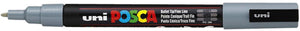 Posca markeerstift pc-3m grijs (6 stuks)