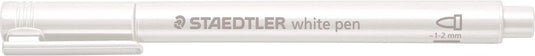 Staedtler metallic pen - wit -