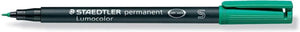 Lumocolor staedtler 313 permanent marker fijn 0,4 mm groen