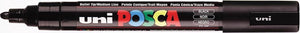 Posca paintmarker uni pc5m m zwart | 6 stuks