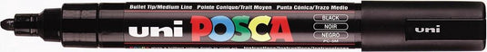 Posca paintmarker uni pc5m m zwart | 6 stuks