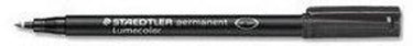 Staedtler viltstift lumocolor 317 permanent m zwart - 10 stuks