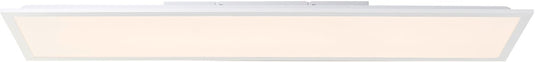 Brilliant briston - plafondlamp - 100 cm - led 24w - 2700k - wit