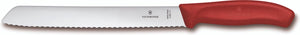 Victorinox swiss classic broodmes - 21cm - rvs pp kunststof - rood