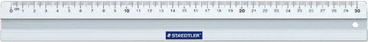 Staedtler - mars 563 - aluminium liniaal - 30 cm - met inktrand