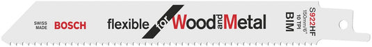 Bosch - reciprozaagblad s 922 hf flexible for wood and metal