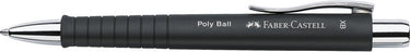Faber-castell balpen - polyball - xb - zwart - fc-241153